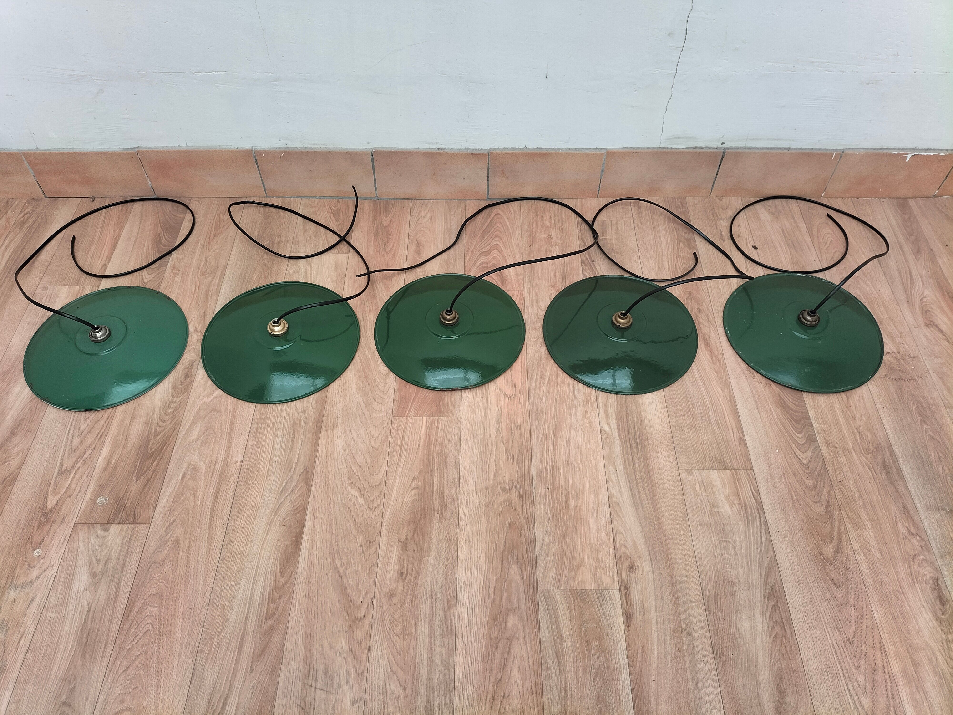 Set of antique lamps