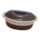 Vintage oval terrine in ceramic Emile Henry – Made in France