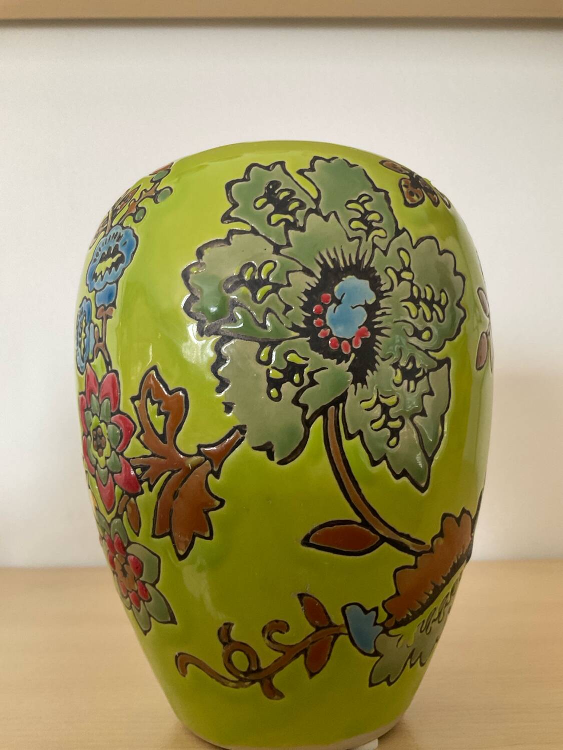Duo de vases vintage en céramique