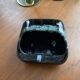 Vintage glazed ceramic ashtray