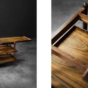 Desserte danoise vintage en palissandre