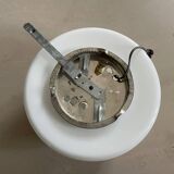 Set of 3 opaline wall lights