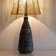 Grande lampe en grés de Jc Courjault pour Keraluc