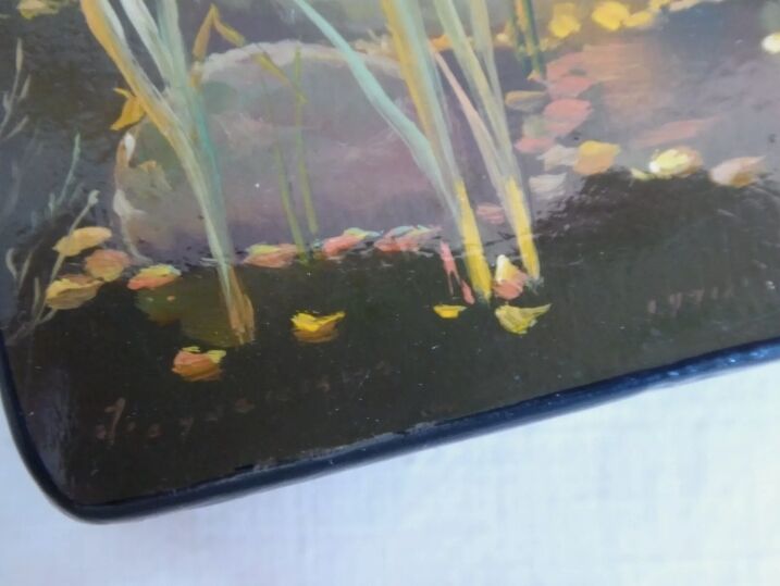 Russian lacquered box
