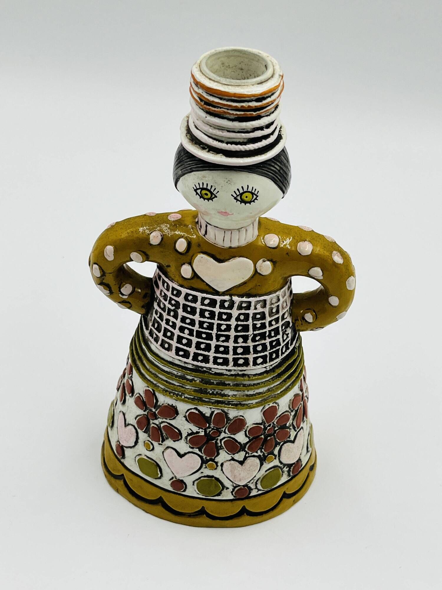 Candle Holder Figurine Paper Mâché Pride Creations – 1960