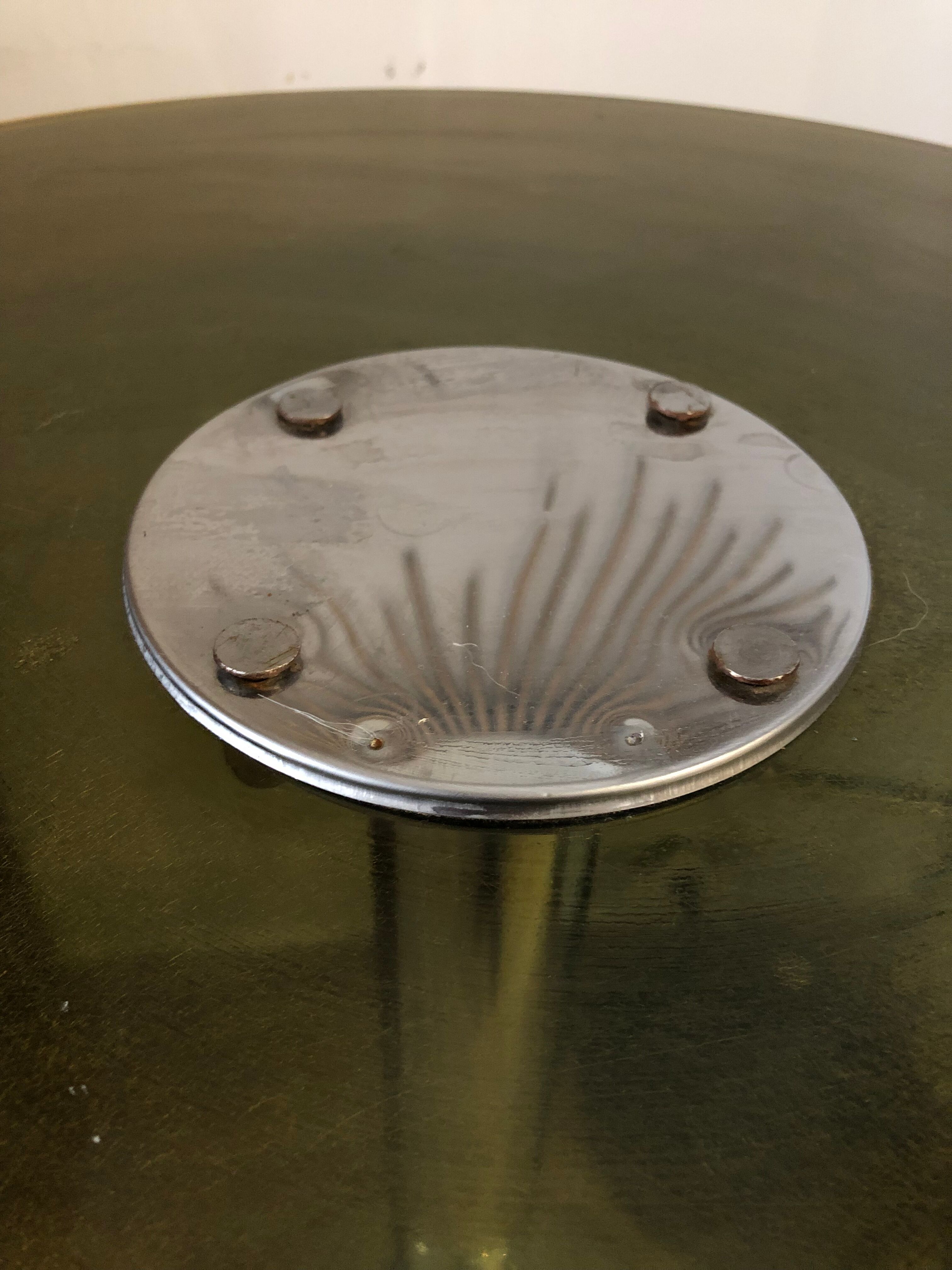 70' year old table enhanced