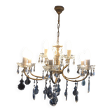 Chandelier with 9 lights - perfect working condition - No missing parts