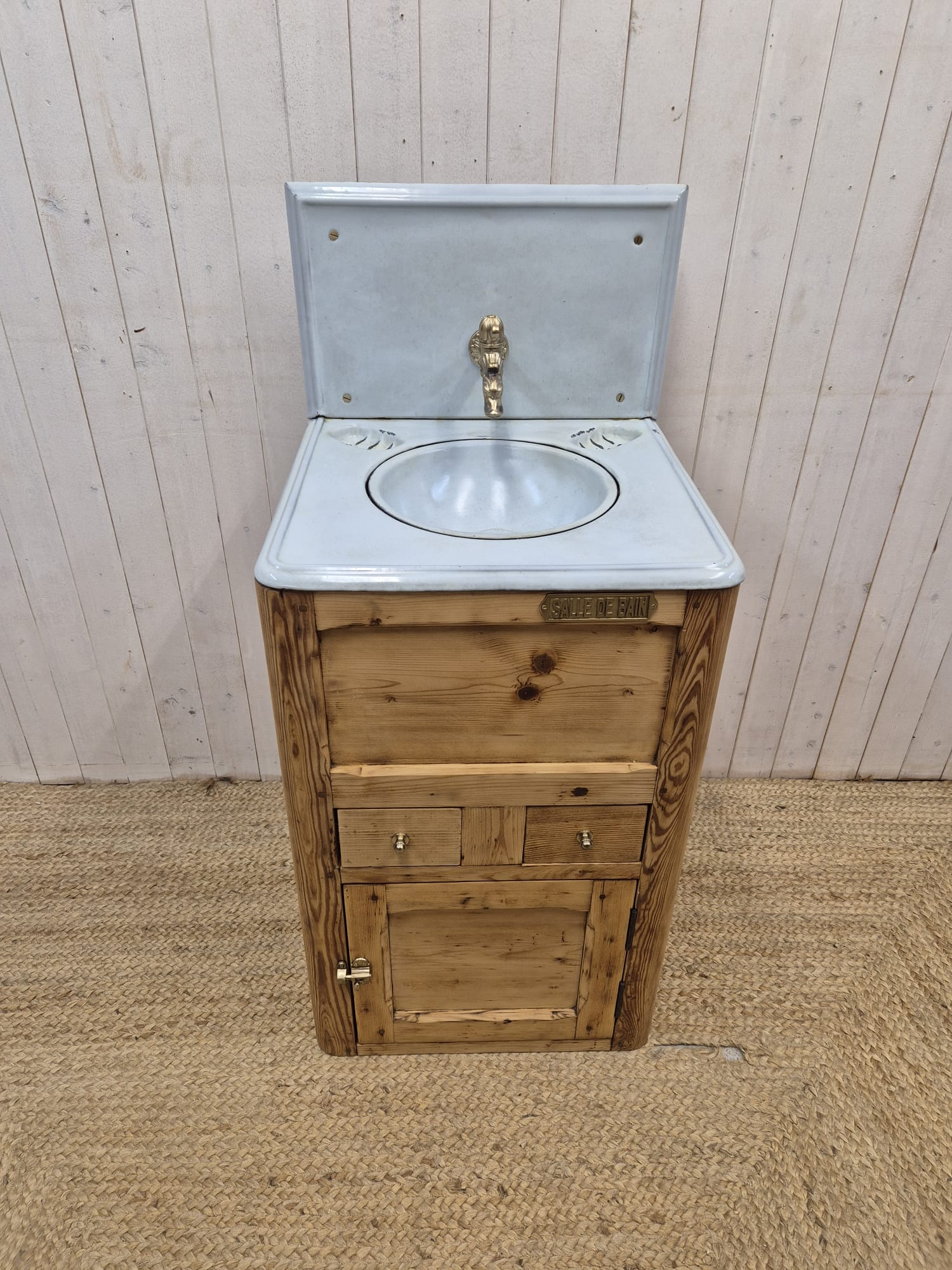Old marine washstand