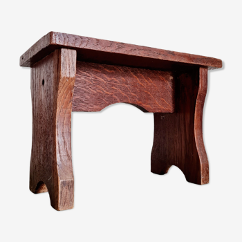 Wooden farm bench