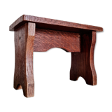 Wooden farm bench