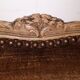 Brown Louis XV style armchair