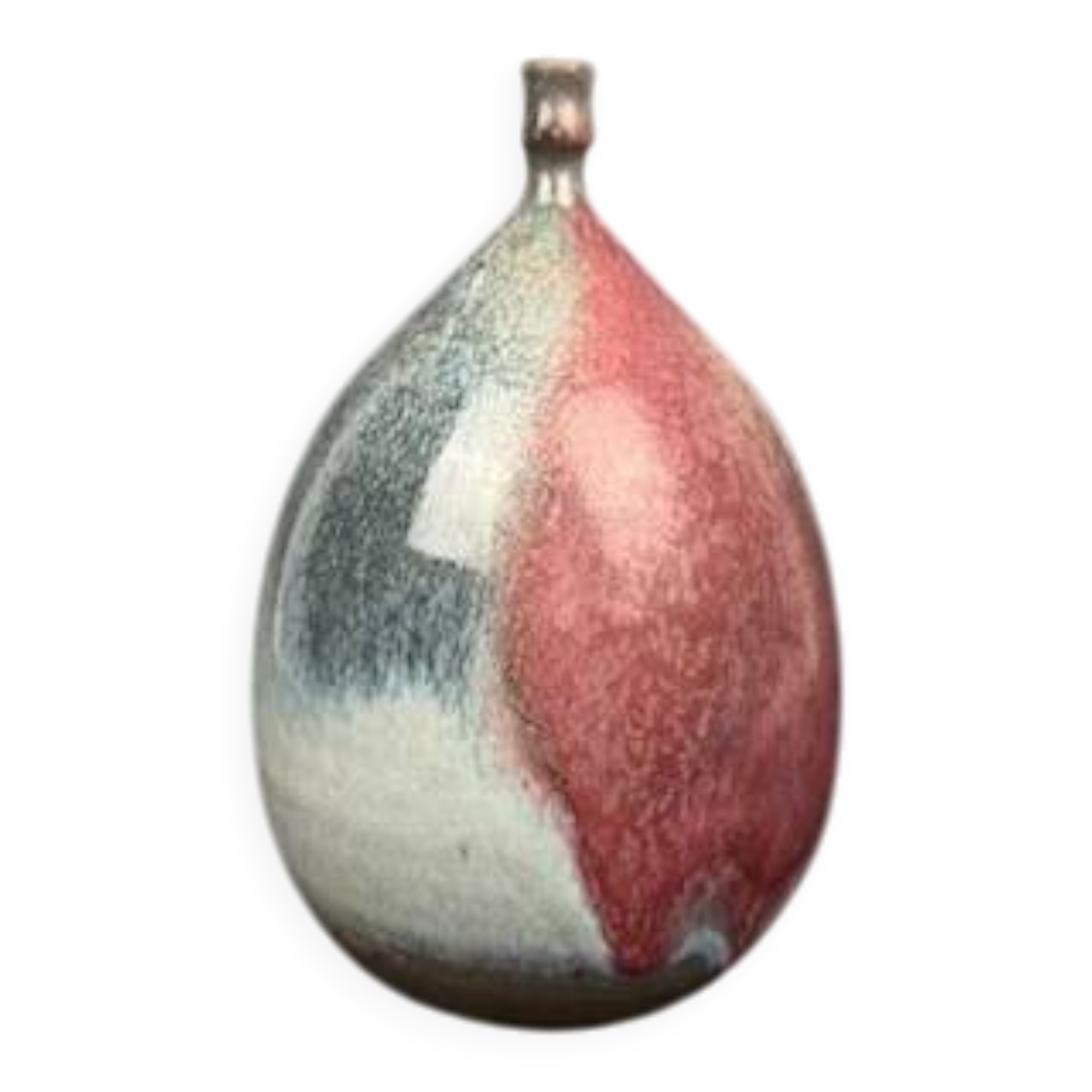 Moonlight stoneware vase, Feu Follet workshop, Penne (Lot-et-Garonne), 20th century