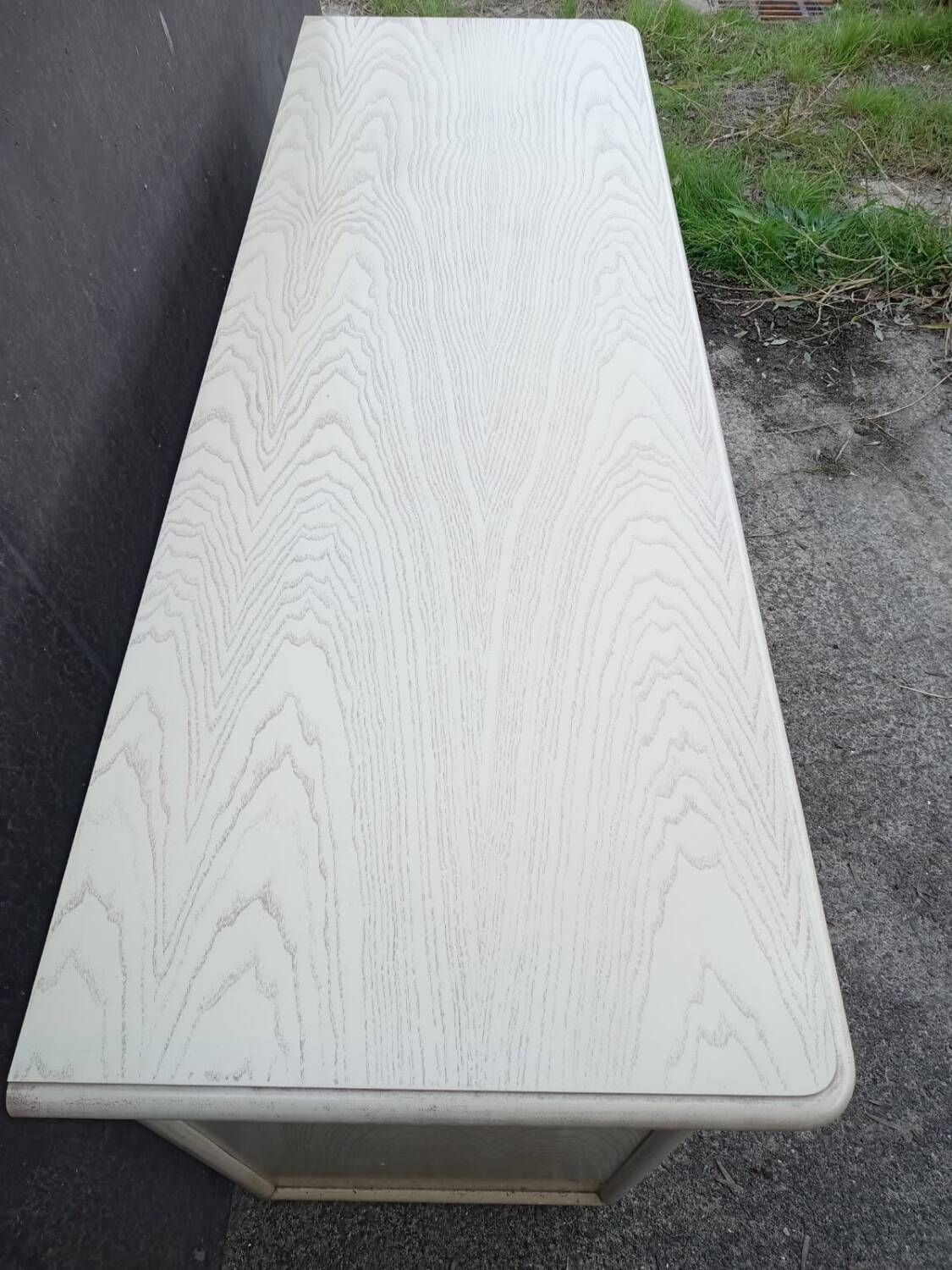 1980s ivory sideboard