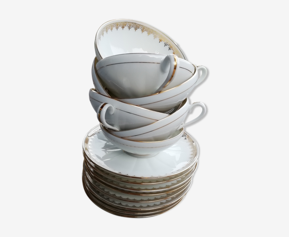 Lot de tasses porcelaine