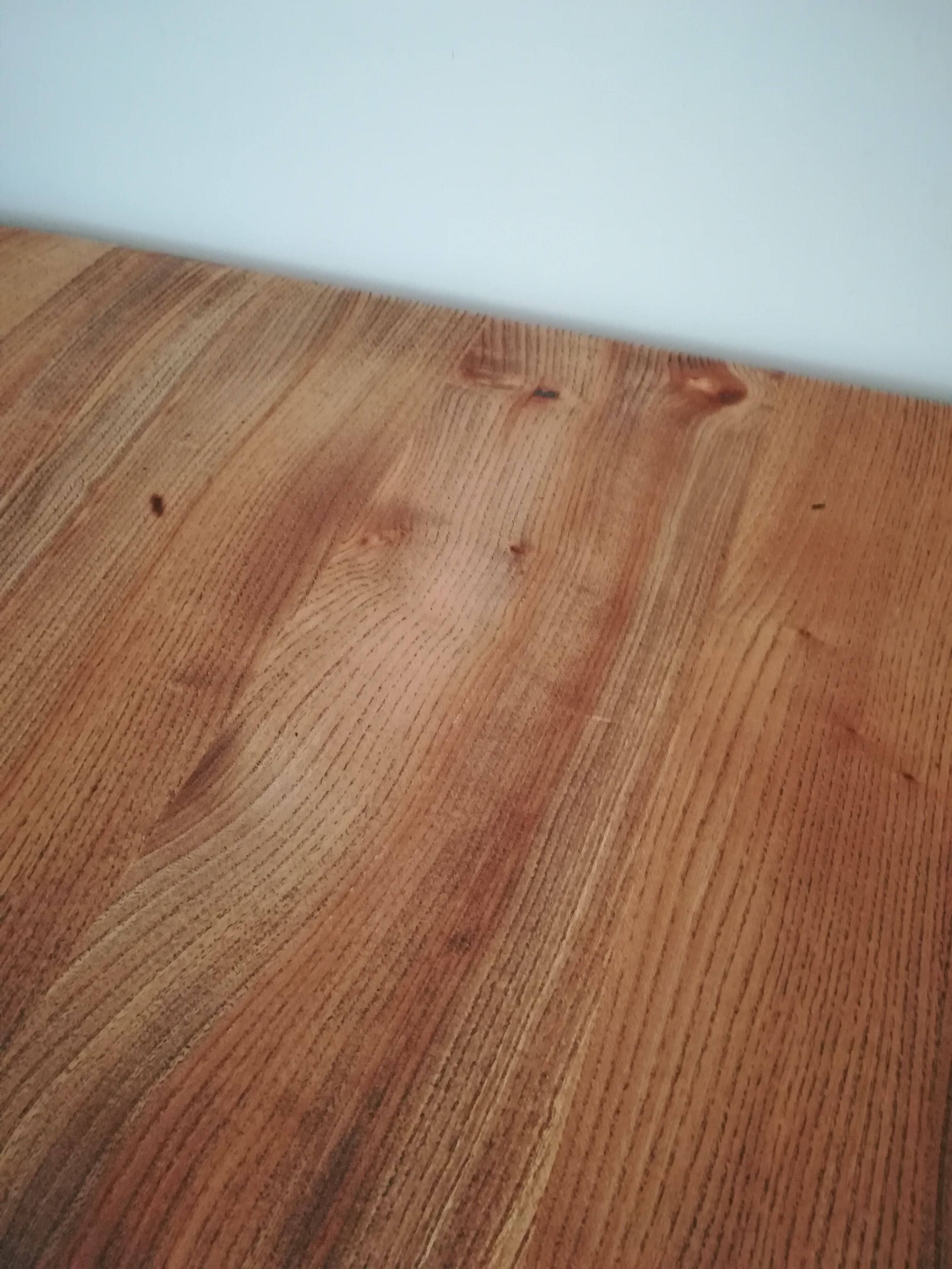 An elm coffee table