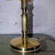 Gold metal bedside lamp