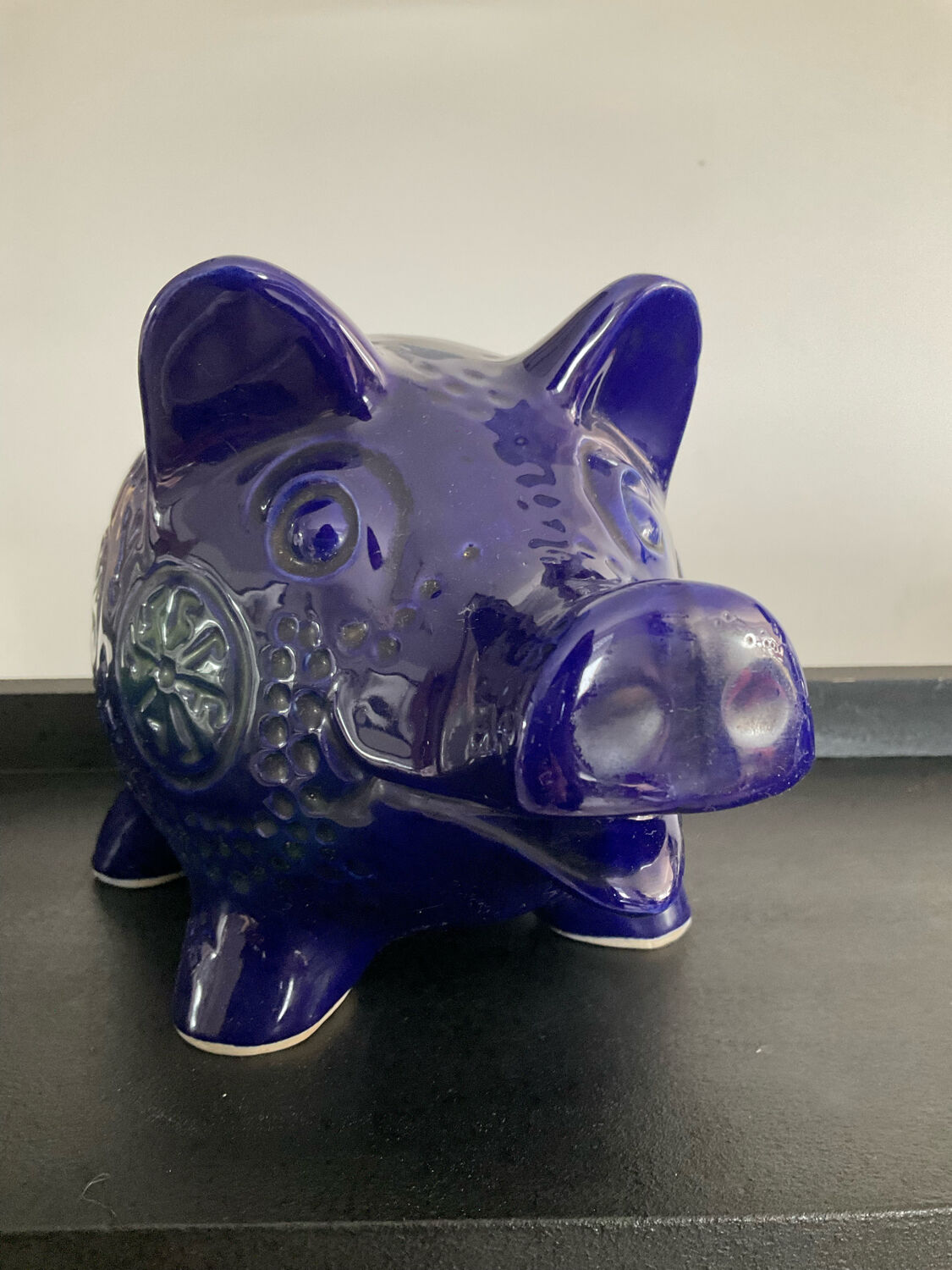 Vintage piggy bank ceramic Holland