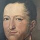 Antique Large Military Portrait Painting of a German Baron, 1870