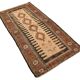 Ivory & Brown Turkish Vintage Kilim Rug, 99x197Cm