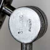 Stilnovo, signed Mid-century adjustable wall lamp from 50s