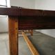 Wooden farm table