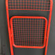 Red "Ted Ned" folding chair by Niels Gammelgaard