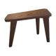 Table d'appoint tripode en chêne 1950