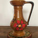 Pitcher, vintage glazed stoneware decanter