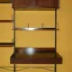 Modular library Urio in teak by Ico & Luisa Parisi for MIM, Rome, 1960s.