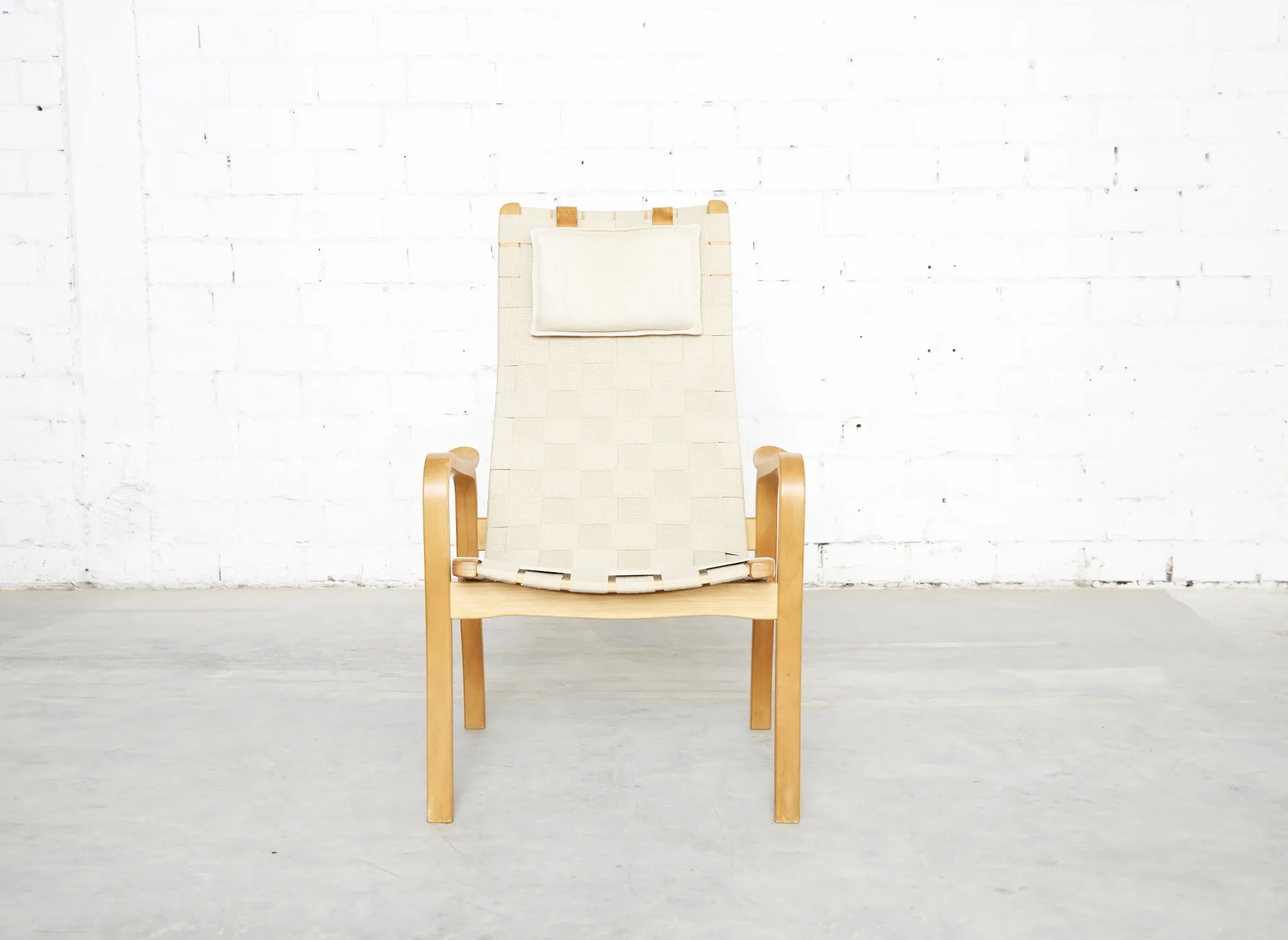 Fauteuil Lounge 'Primo High' d'Yngve Ekström pour Swedese