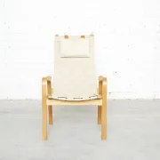 Fauteuil Lounge 'Primo High' d'Yngve Ekström pour Swedese