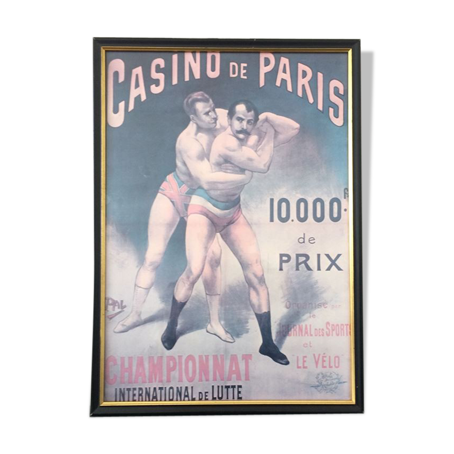 Old poster Casino de Paris