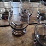 8 verres fumés moulés — 70’s