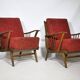 French Mid-Century Cocktail Armchair Set 1960s