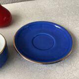 Apilco Flora blue coffee cup - rare color