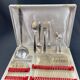 Louis XV style silver plated metal cutlery set