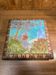 Antique trivet Enamels of Longwy woman landscape decoration