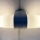 6068 mirror applique in mid-century modern style by Wilhelm Wagenfeld for Lindner, 1950s.