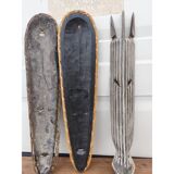 3 wooden masks from Africa