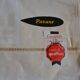 Antique linen sheet with Venetian scalloped edge, 240 x 325 cm, New Old Stock