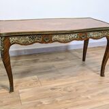 Louis XV style inlaid coffee table