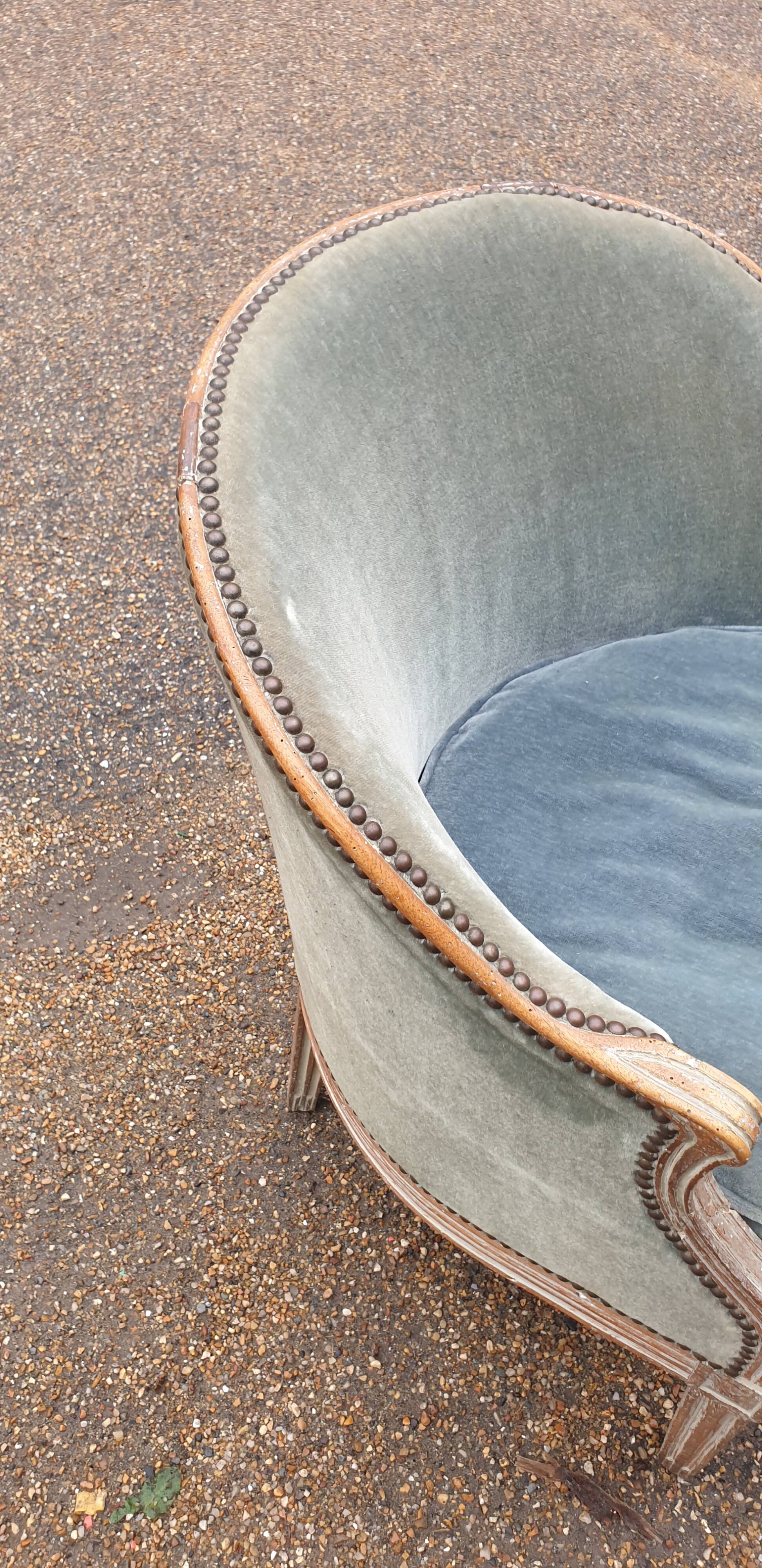 Louis XVI Armchair, 19th Century