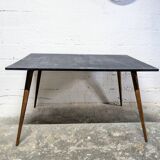 Vintage table with compass legs