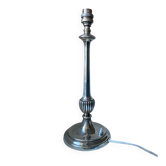 Silver-plated candlestick lamp Gagneau Paris