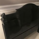 Lacquered wood headboard