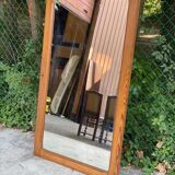 Vintage solid wood mirror 78x133