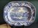 Large antique serving dish, Wild Rose by Bell, Cook & Co.