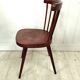 Chaise bistrot pieds compas