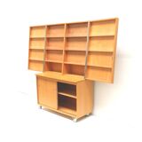 Unique vintage cupboard / sideboard / bookcase made in the 1970s