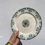 4 iron earth plates Mignon Sarreguemines